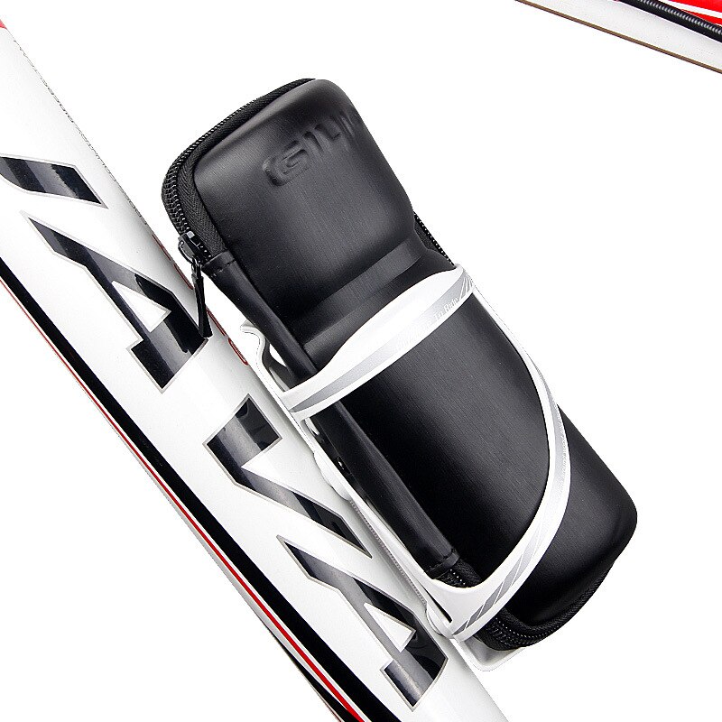 Bicycle frame bag kit bicycle kettle bracket package hard shell repair tool bag maintenance for mountain bike waterproof kit bag