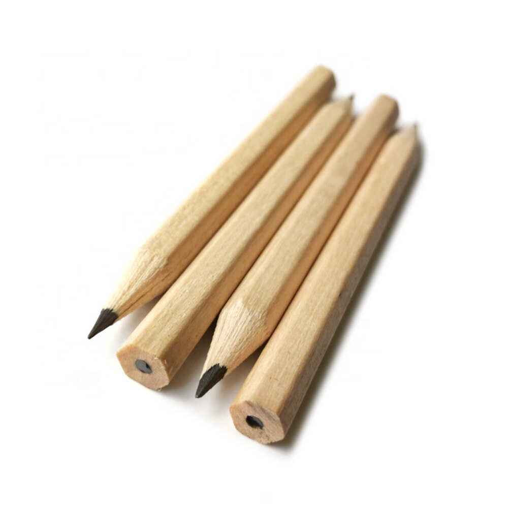 Natural Wooden Black Lead Sketching Drawing Wooden Lead Pencil