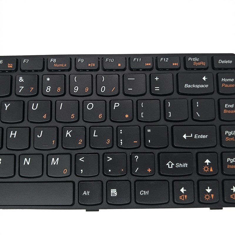 laptop US replacement keyboard for Lenovo G480 G485 Z380 Z480 Z485 G400 G405 G410 notebook English black keyboards 25-0161102