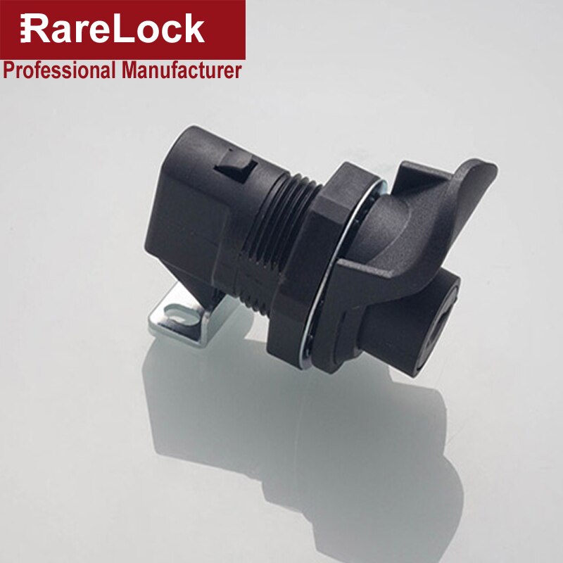 MMS575 Switch Cabinet Door Locke PA6 Nylon Distribution Box Lock Handle Cabinet Cam Lock for Box Cupboard DIY h