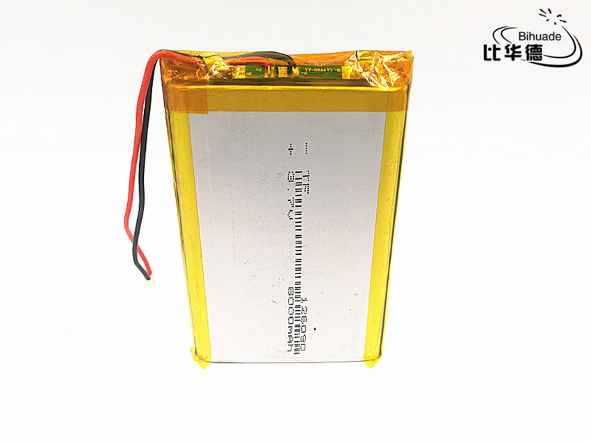 126090 3.7 V lithium polymer 8000 mah DIY mobiele noodstroom opladen batterij