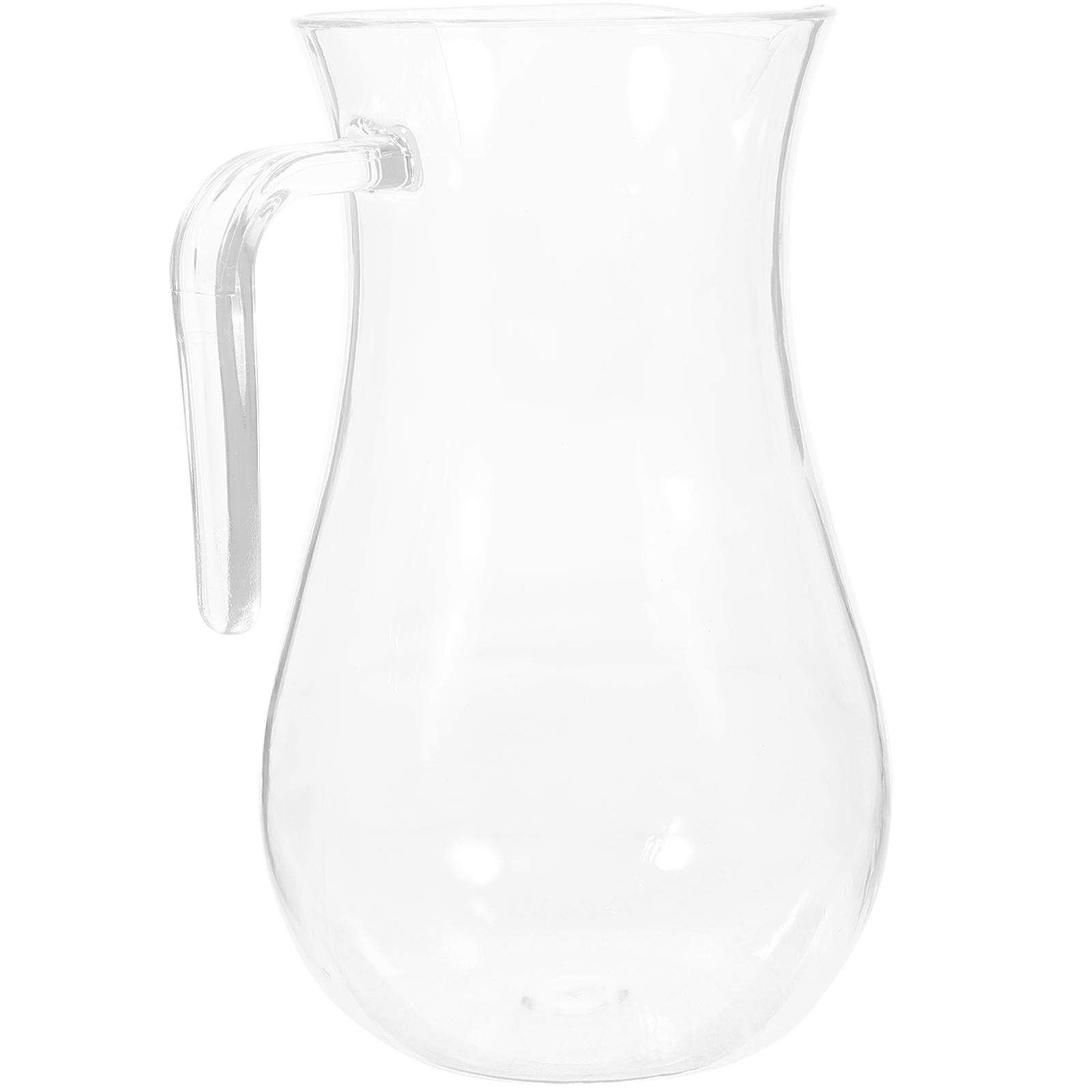 Plastic Wine Decanter Reusable Dispenser Red Wine Cocktail Smooth Edge Stable Pour Pitcher Home Bar Kitchen