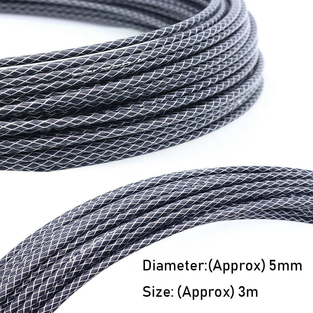 3 meters Length 5mm Bicycle Brake Cable Mountain Bike Shift Housing Derailleur Cables Weaving Line Pipe Tube Shifting Wire