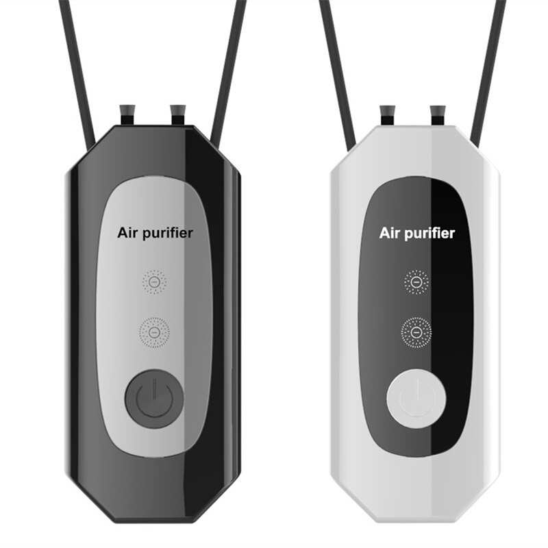 Personal Air Purifier Necklace, Rechargeable Air Purifier with 150 Million Negative Ions, Portable Air Purifier
