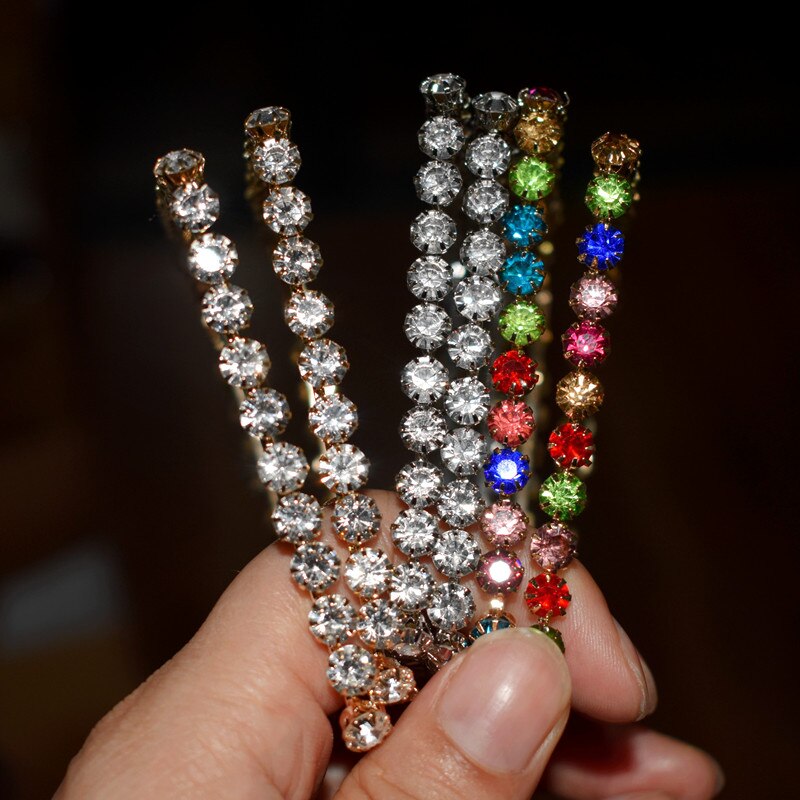 Nuovo Arrivo Delle Donne di Modo Lucido Gemme di Cristallo Quadrato Orecchini Del Cerchio Dei Monili di Vendita Calda Alla Moda Dichiarazione Orecchini Accessori