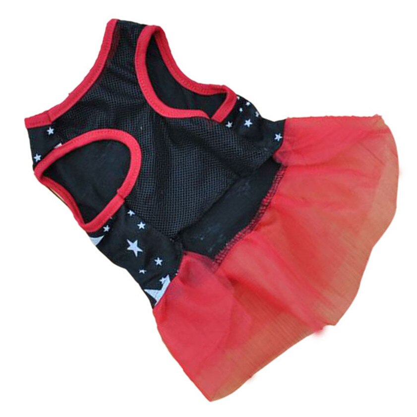 Nul ! Pet Dog Puppy Tutu Prinses Jurk Dot Kant Rok Party Kostuum Apparel Juni #6