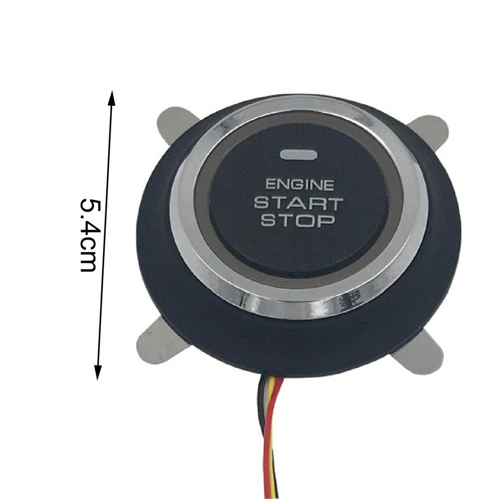 80% Start Push Button Universal Convenient ABS 12V Car Engine Start Push Button for Electric Car