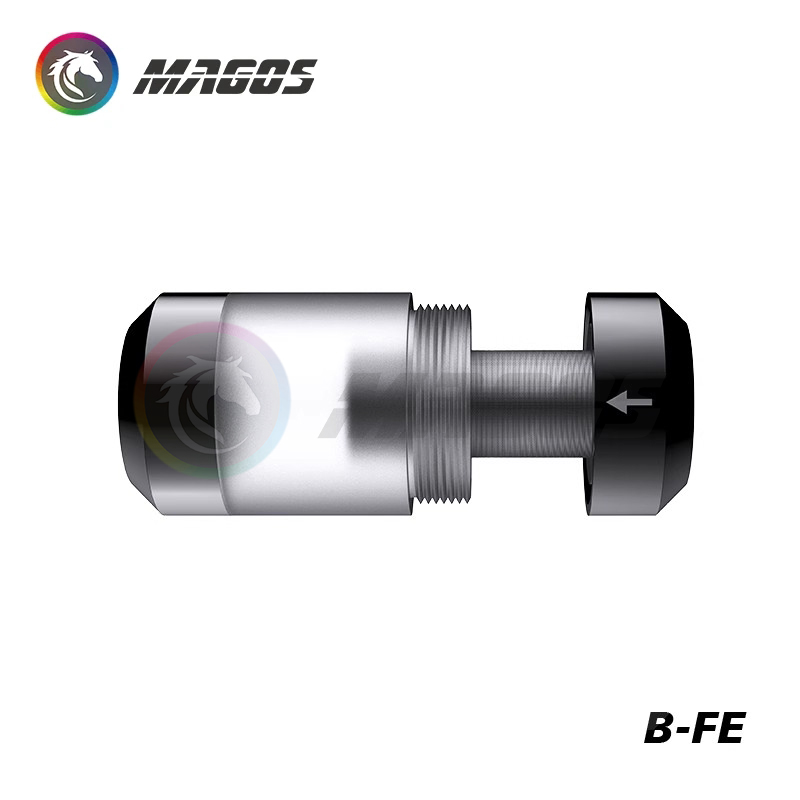 B-FE-Wasserkühlungsfilter aus Metall mit hoher Durchflussrate und geringer Wasserbeständigkeit, 0,058 mm Loch, DIY G1/4'' Gewinde, 250 Mesh Filternetz