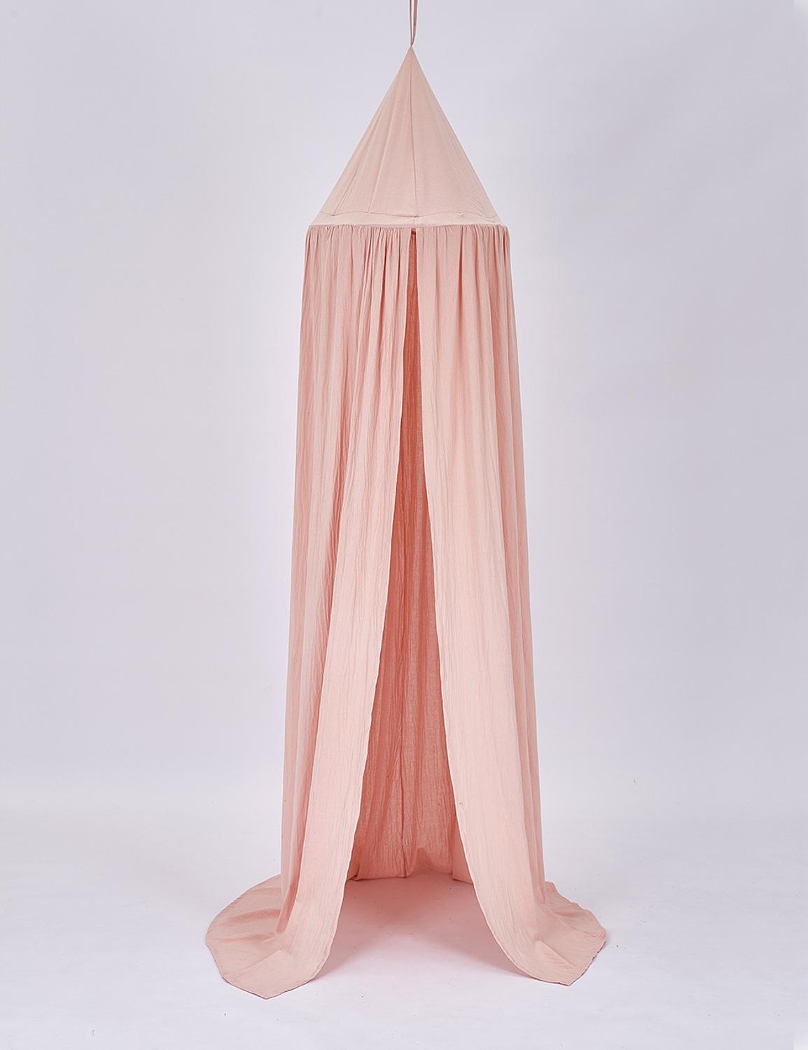 Baby Hung Dome Meisjes Prinses Bed Luifel Tent Gordijn Baby Klamboe Voor Crib Klamboe Beddengoed Room Decor: light pink