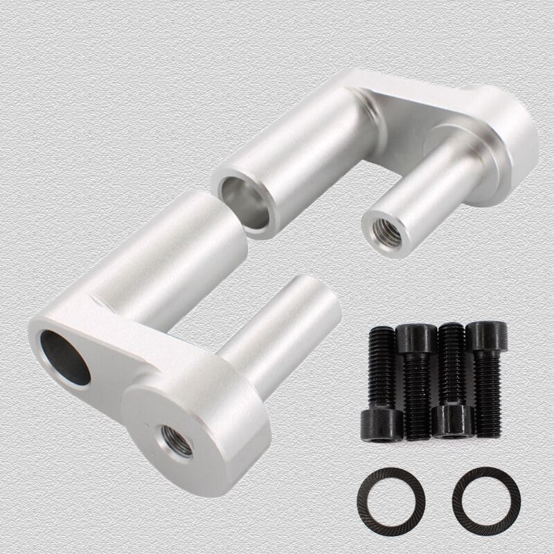 Guidon réglable Riser Kit 1.625 "pour BMW R1200RT R1200 RT R1250RT R1250 RT: silver