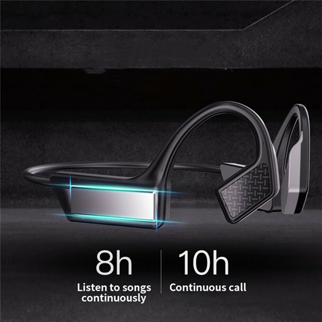 5.0 Wireless Bluetooth Bone Conduction Headset Sports Stereo Headphones Handsfree Sports stereo Earphones sports headphones