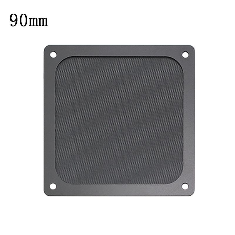 Filtro antipolvere magnetico coperchio della ventola a rete antipolvere protezione della griglia della rete con foro per PC accessori per ventola di raffreddamento della custodia del Computer: 90x90mm