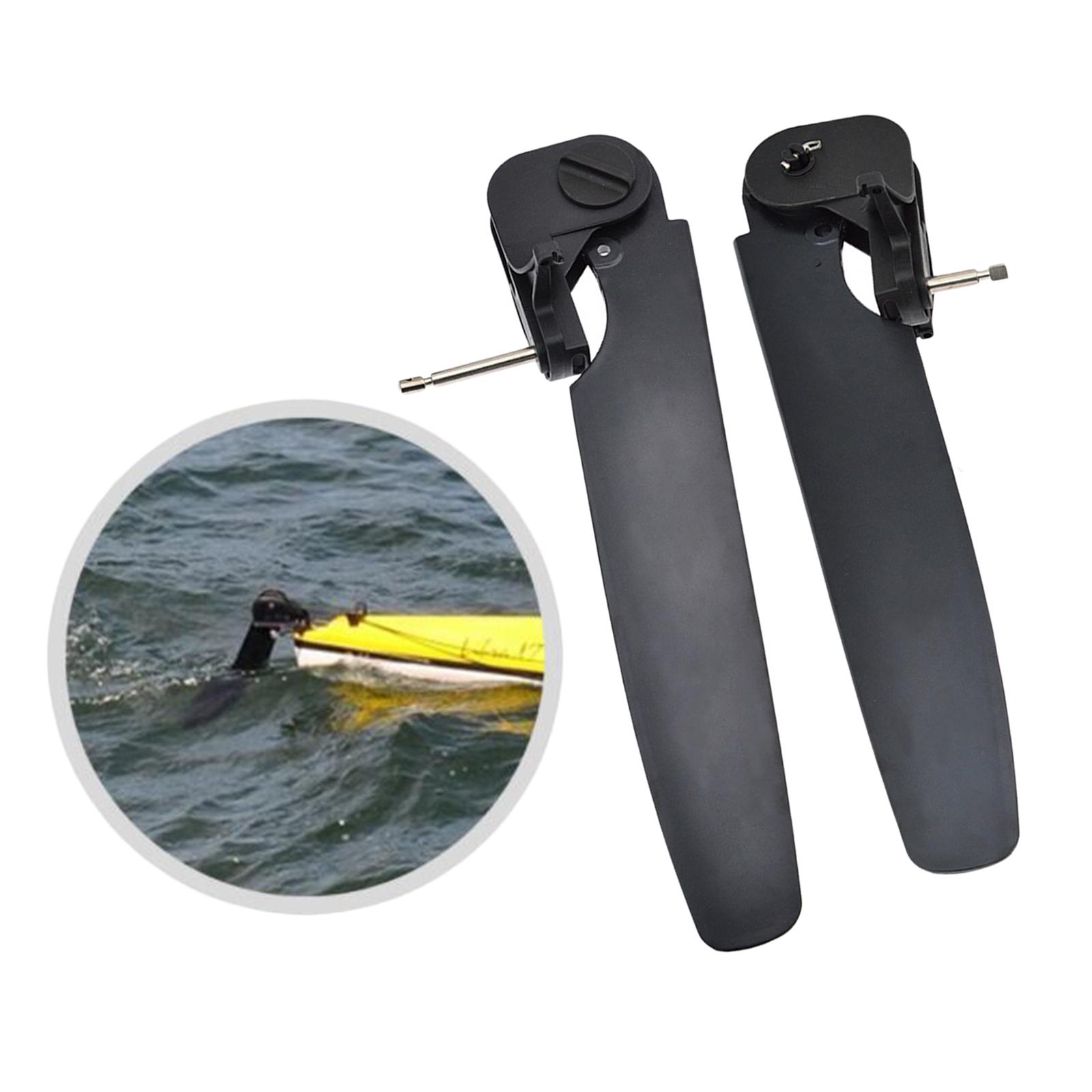 Nylon Kayak Boat Rudder Steering System Fixation Blade Accessories Black Direction Tackle for Ship Canoe Fishing Rear Tail Sea