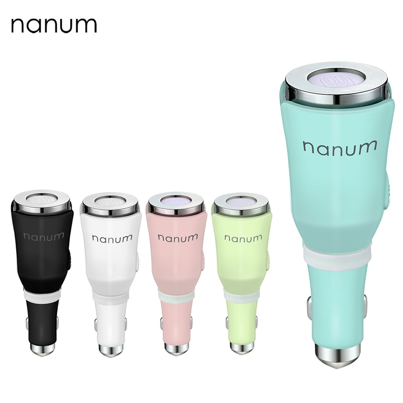 Nanum Car air freshener Tulip Car Aroma Diffuser Mini USB Aromatherapy Air Humidifier Car USB Essential Oil Diffuser Mist Maker