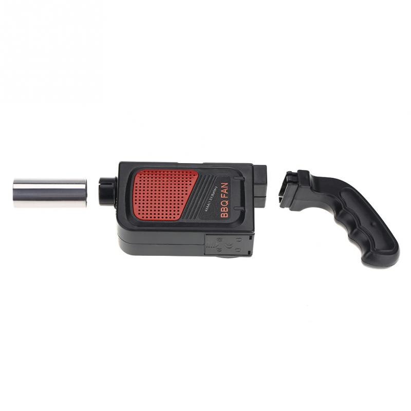Handheld Elektrische BBQ Ventilator Air Blower voor Outdoor Camping Picknick Barbecue Koken Tool functionele