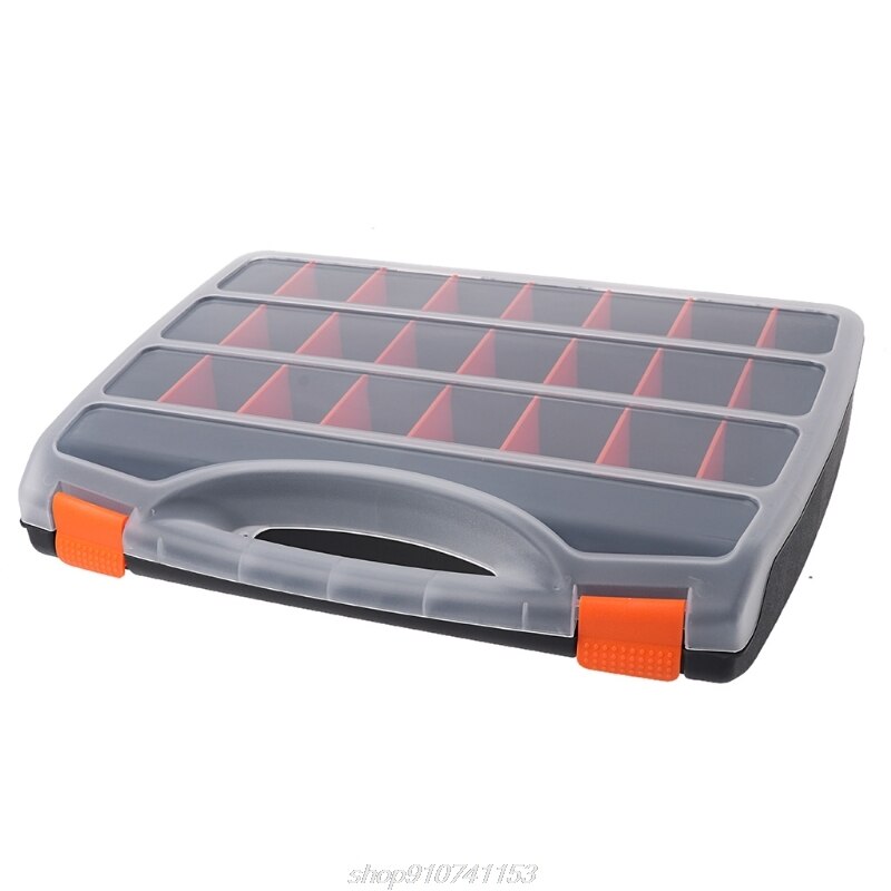 Large Hand Tools Storage Case Spanner Screwdriver Parts Hardware Organizer Box N23 20