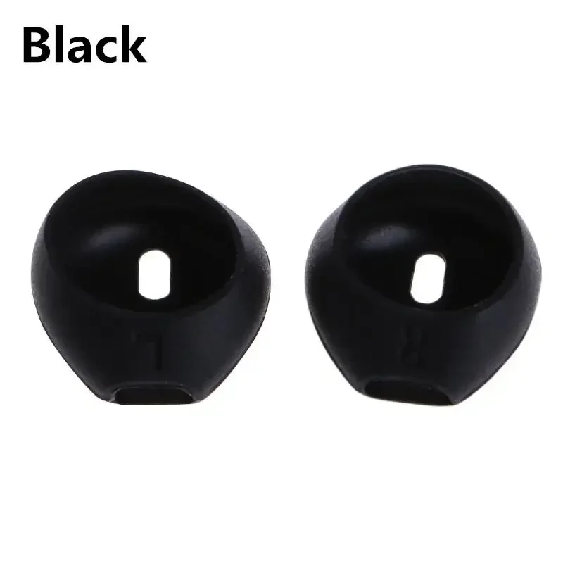 1-20 pares de auriculares de silicona suave antipérdida para Airpods iPhone 5/6/7/8S auriculares auriculares Protector de auriculares: XS / Caqui