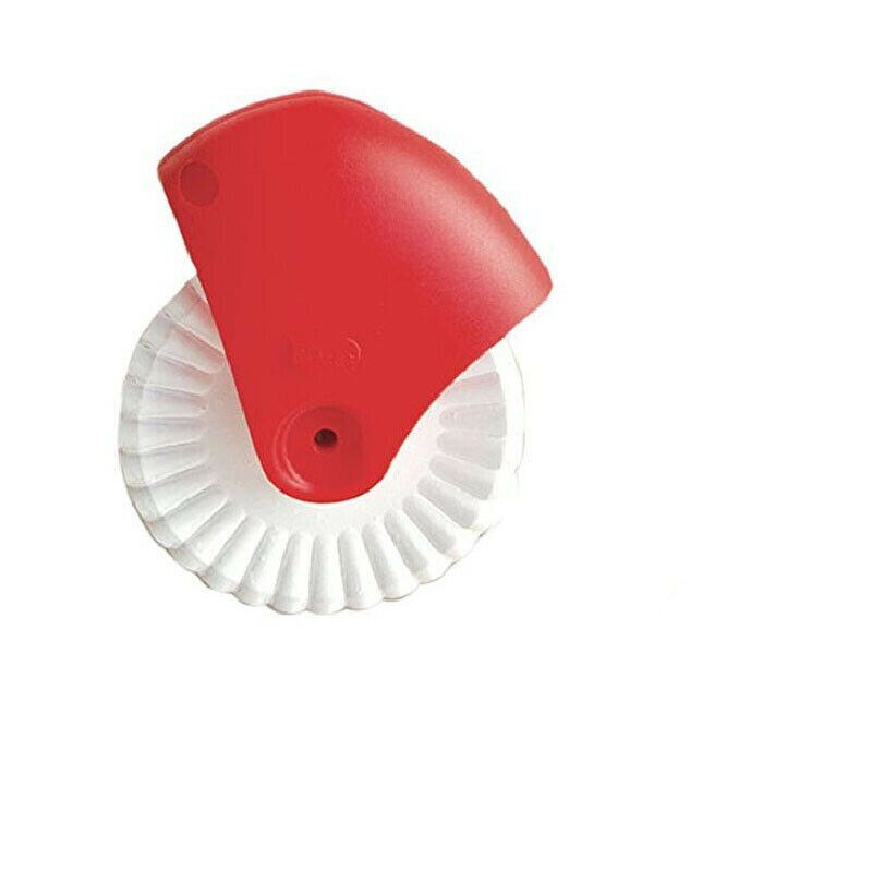 Cortador de rueda de repostería, masa de fideos de Pizza de plástico, gofrera, Fondant, máquina de galletas, rodillo de celosía, herramientas de cortador de cocina, 1 ud.: 1PC Wave Pattern