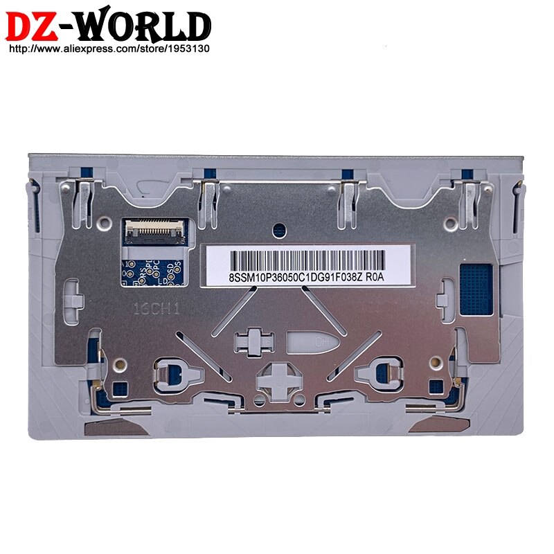 Lenovo – tapis de souris tactile argenté Original, pour ordinateur portable Thinkpad L13 L380 L390 Yoga S2 4e 5e génération 01YU069 01YU070