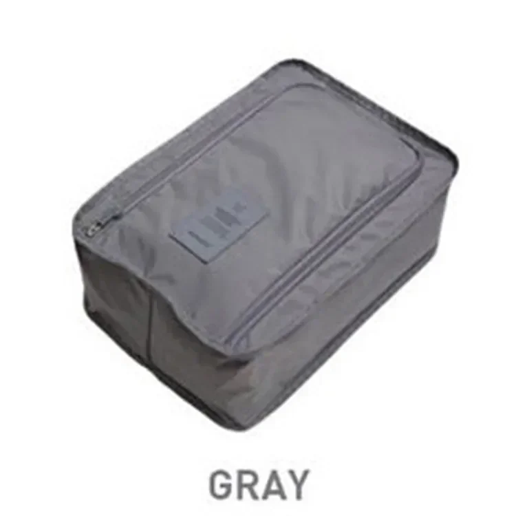 Reiseaufbewahrung, tragbare Sneaker-Tasche, wasserdicht, atmungsaktiv, Einzelschuh-Aufbewahrungstasche, faltbar, tragbar, kleine Schuhtasche, 6 Farben: scharlachrot