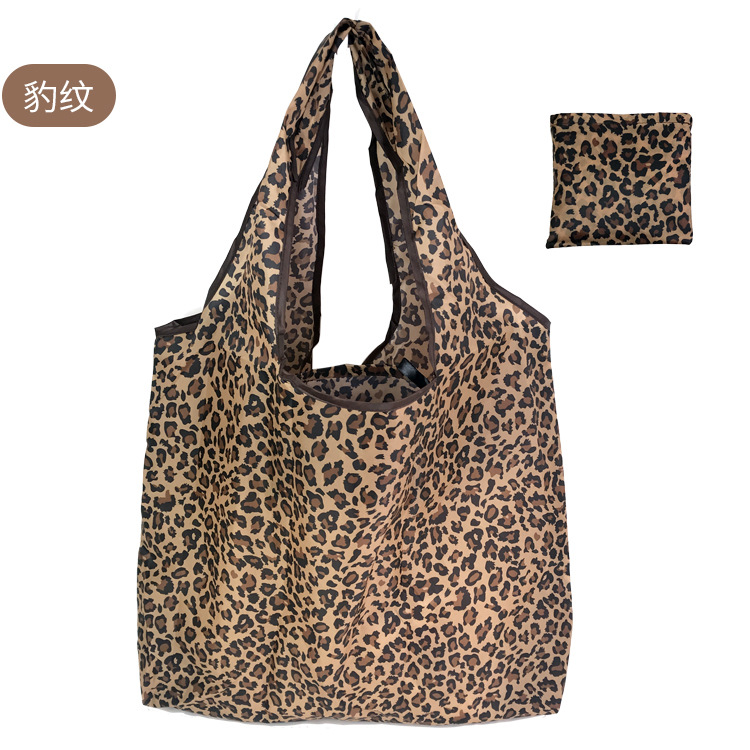 Big Polyester ECO Folding Bag Reusable Shopping Bags for Market Foldable Shop Bag Eco-friend Reduce Plastic