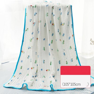 105*105cm baby tykt tæppe nyfødt sengetøj høst vinter baby sengetøj baby åndbart muslin tæpper: 3