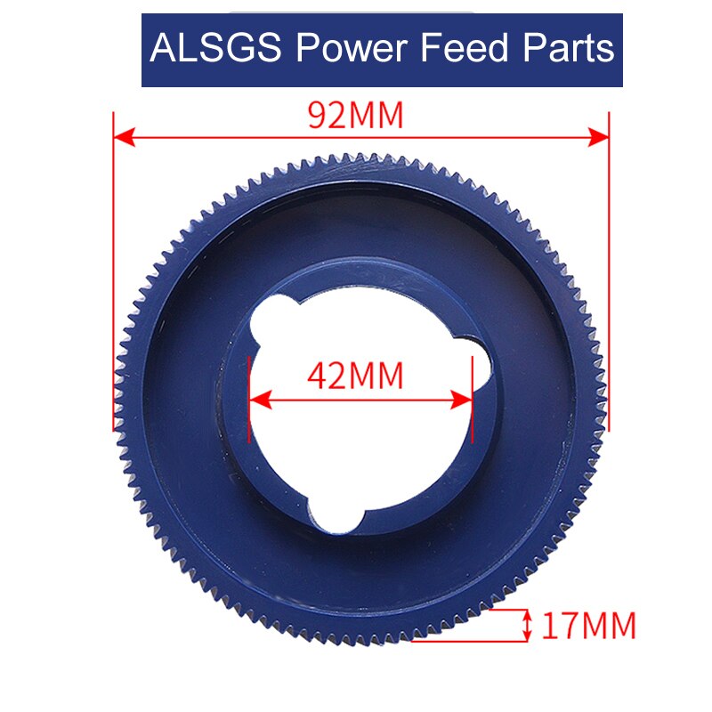 Milling Machine Power Feed Parts - Plastic Gear ALSGS Bridgeport CNC Milling machine Lathe machine 1PC
