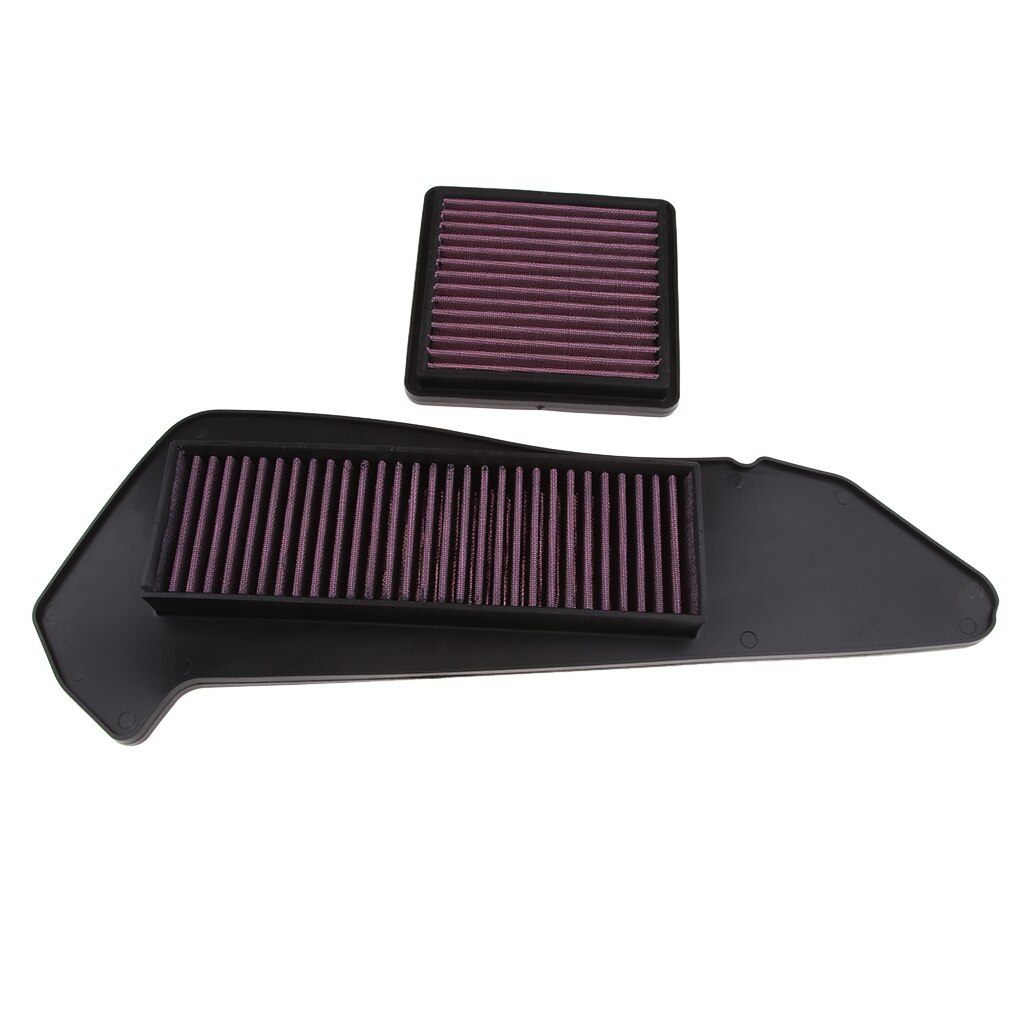 2 stk motorsykkel luftinntaksfilterrenser til yamaha xmax 250 300 x max 300