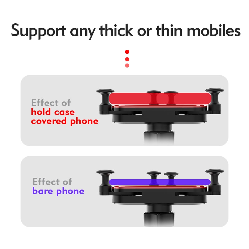 Universal Air Vent Car Mount Zwaartekracht Auto-Grip Auto Telefoon Houder Ondersteuning Voor Telefoon In Auto Voor Iphone X Samsung Xiaomi Tabletten