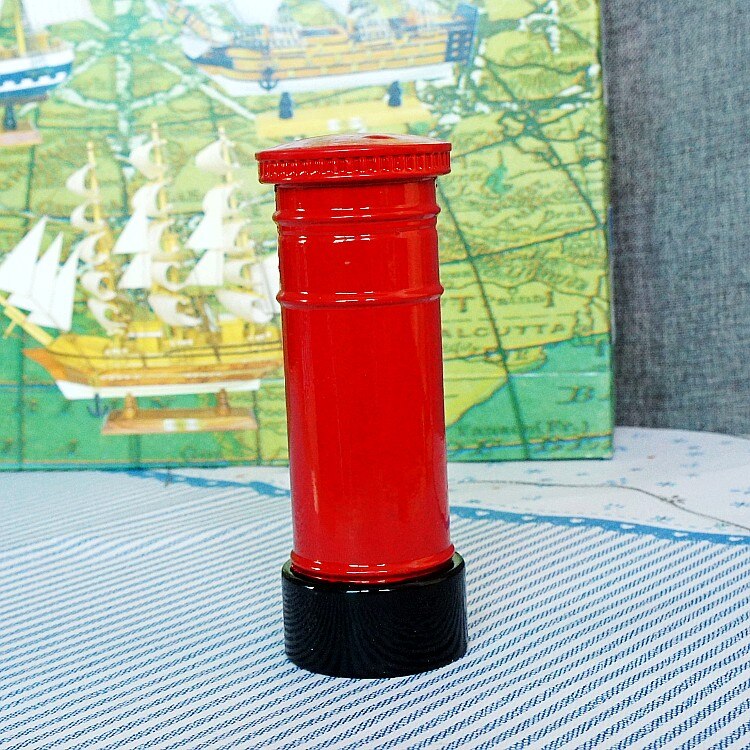England rot Briefkasten Sparschwein Briefkasten Modelle Schreibtisch Dekoration Handwerk Liefert Speicher freundlicher Münze Bank
