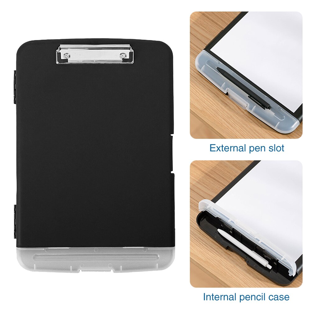 A4 Werkmap Klembord Map Portfolio Padfolio Cover Juridische Document Organizer Met Letter A4 Size Hardboard Voor Business School Office 1709171061