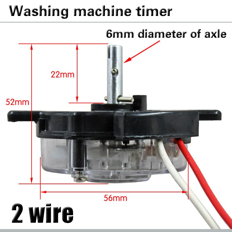 Washing machine Spin timer 2 lines 45 degrees spin timer 5 minutes washing machine accessories