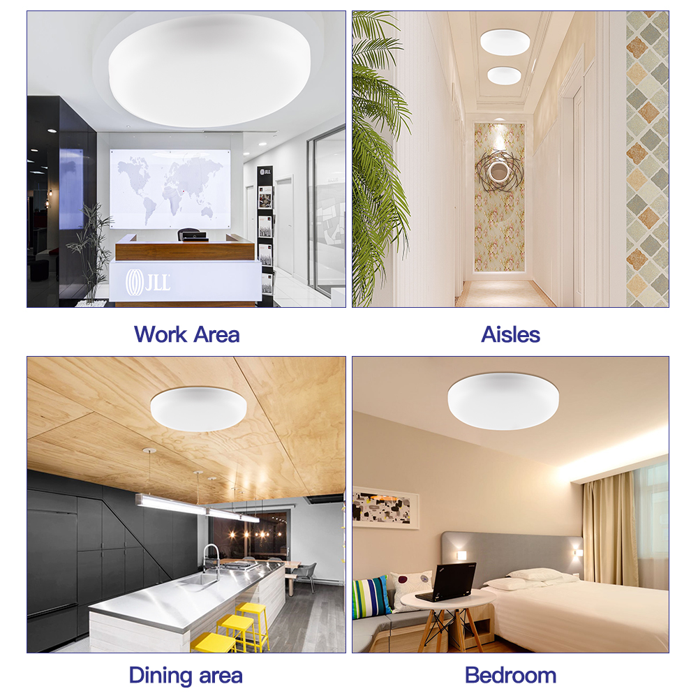 Ronde Led-paneel Licht 10W 18W 24W 36W LED Surface Plafond Downlight AC220V geen Rand Plafond lamp Voor Thuis Decoratie Verlichting