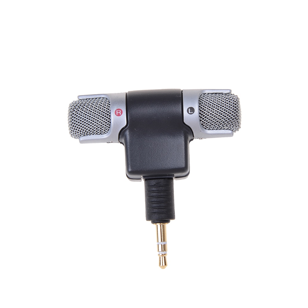 3.5mm Mini Microphone for ECM-DS70P Electret Condensers Wireless Stereo Microphone For PC MD Cameras