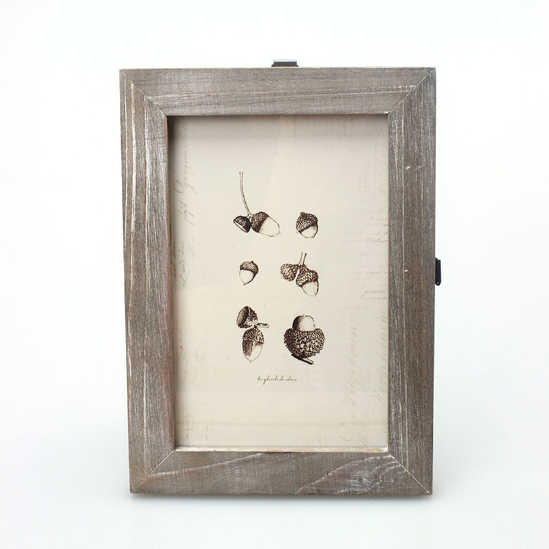 5 Colors Vintage Photo Frame Home Decor Retro Wooden Wedding Couple Recommendation Pictures Frames Ornament