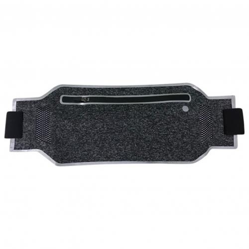 Outdoor Waterproof Running Waist Bag Ultra-Thin Pouch Cycling Hiking Phone Sack: Grey