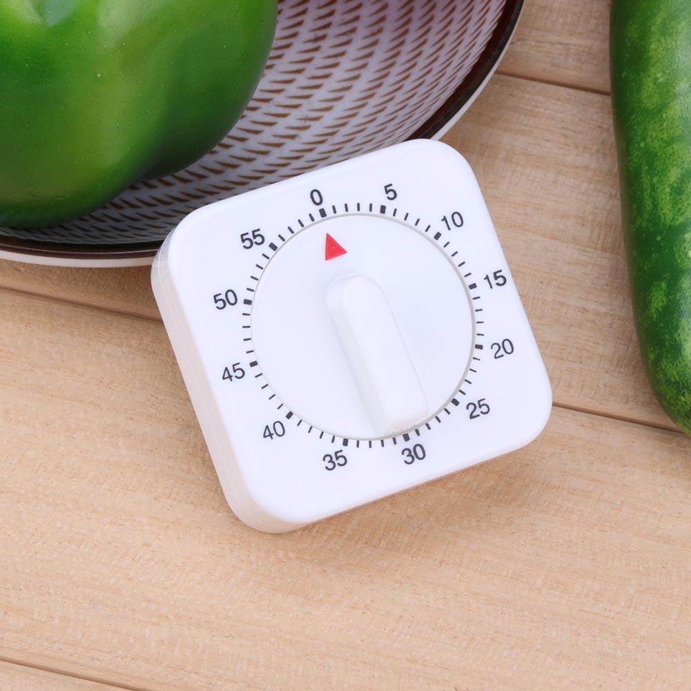 60 Minutes Manual Kitchen Timer Mechanical Reminder Alarm Clock Kitchen Timer With Magnet Home Decoration Supplier