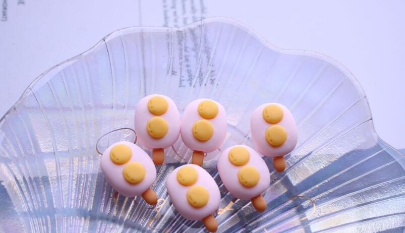 20pcs/lot Doughnut Resin Flatback Flat Back Cabochon Kawaii Decoration Miniature Resin Ice cream Food For DIY: 08