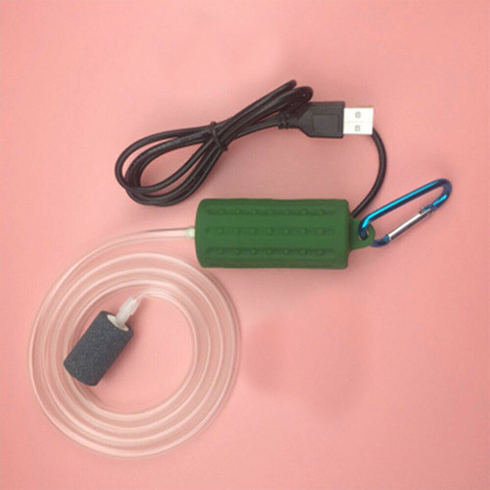 Draagbare mini-usb-aquariumvis tank zuurstof luchtpomp dempen energiebesparende benodigdheden aqua terrarium vis tank accessoires