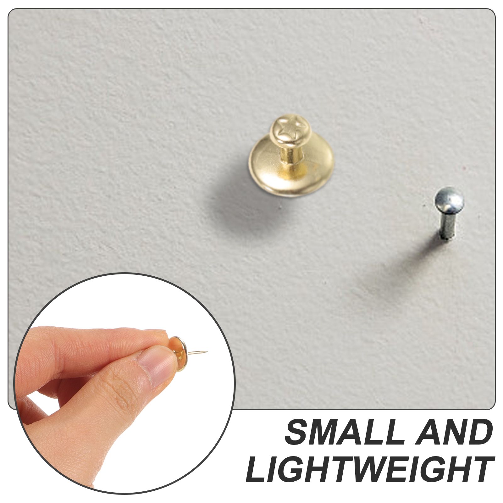 Tacks for Hanging Pictures Wall Pins Drywall Hangers Decorative Nail Push Nails