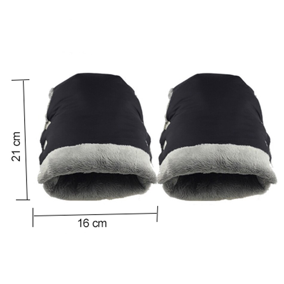 Vinter varma barnvagnshandskar sittvagn handmuff vattentät barnvagn tillbehör vantar babytillbehör barnvagn clutch vagn handskar