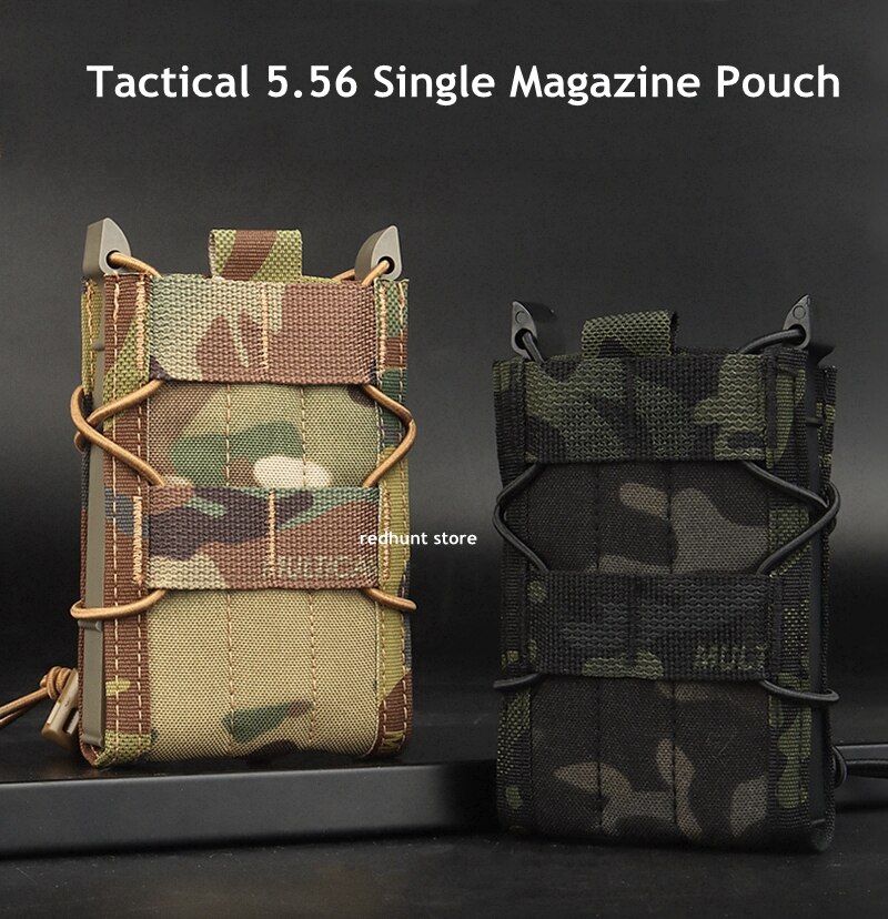 Bolsa táctica para cargador AK AR M4 AR15, para Rifle Pitol Molle Mag, para caza CS, 5,56