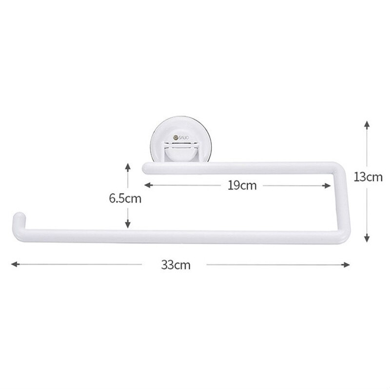 Towel Rack Bathroom Sink Storage Rack Hanging on The Door Storage Hook Kitchen Paper Rack Hanger Paper Towel Roll Holder MJ707: C