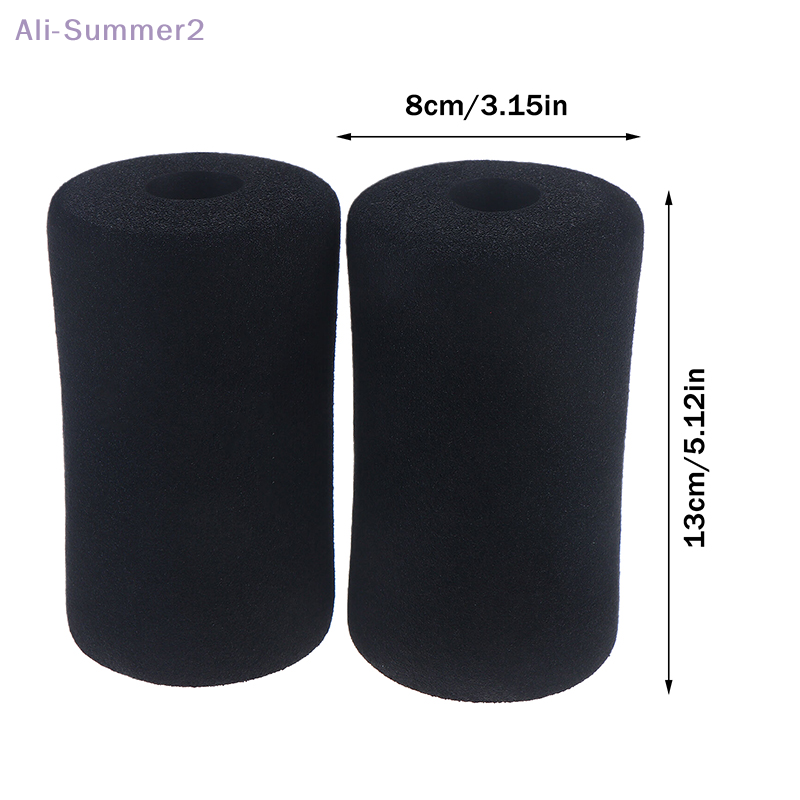 2Pcs Ab Training Sleeve Rolling Foam Roller Gym Exercise Machines Roller Sit-up Board Sponge Covers Hook Foot Foam Fitness Pads