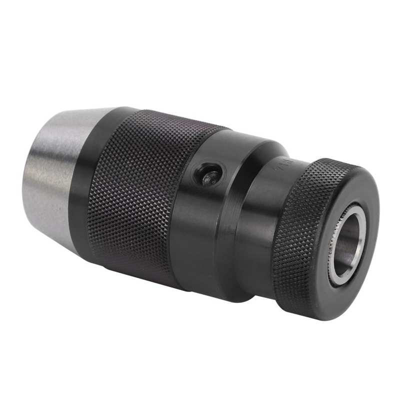 B16 0-13mm Drill Chuck Keyless Self-Locking with Sleeve Lathes Electric Hand Tools Adapter