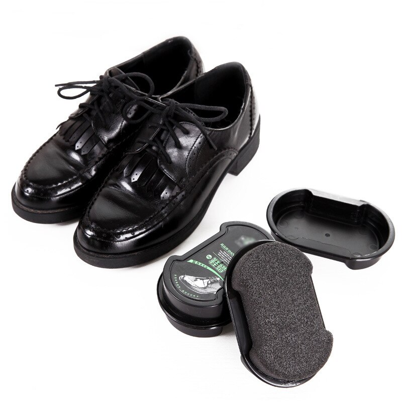 One Shine Double Sided Leather Shoes Brush Shoe Polish Brush Colorless Shoe Wax Brush Shoe Polish Sponge