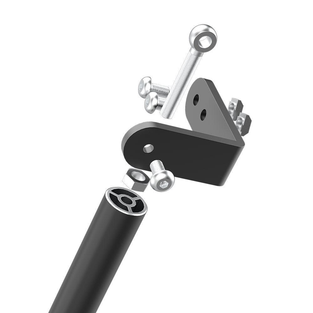 Creality 3D Printer Supporting Pull Rod Kit Upgrade Black Alloy Tie Rod Set For Ender 3/CR-10S/10 S4/10 S5/TEVO/CR-10