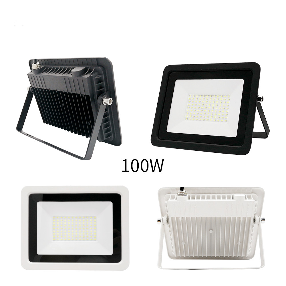 LED-Flutlicht 110 V/220 V für Höhle Außenbereich, IP68, Reflektorlicht, 100 W, 50 W, 30 W, 20 W, 10 W, Strahler, Straßenlaterne, Wandleuchte, Innenhofbeleuchtung.