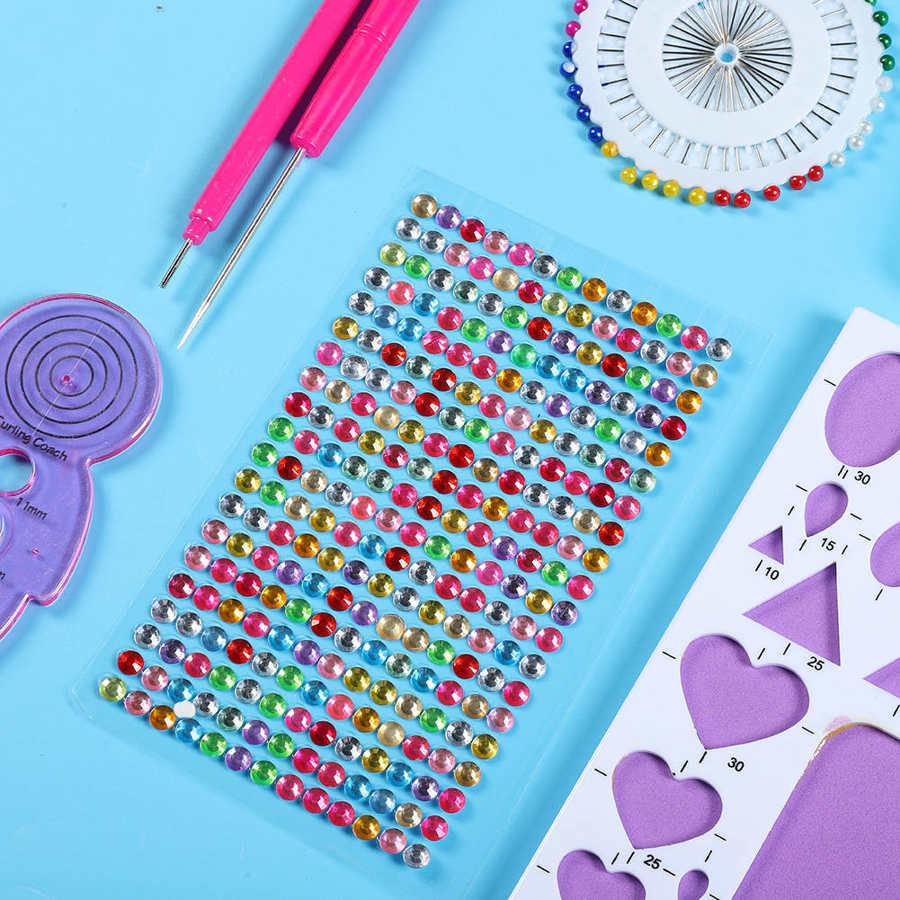 Paper Quilling Tool Set Starter DIY Hand-Made Art Craft 809 Tool Kit Base Material Package