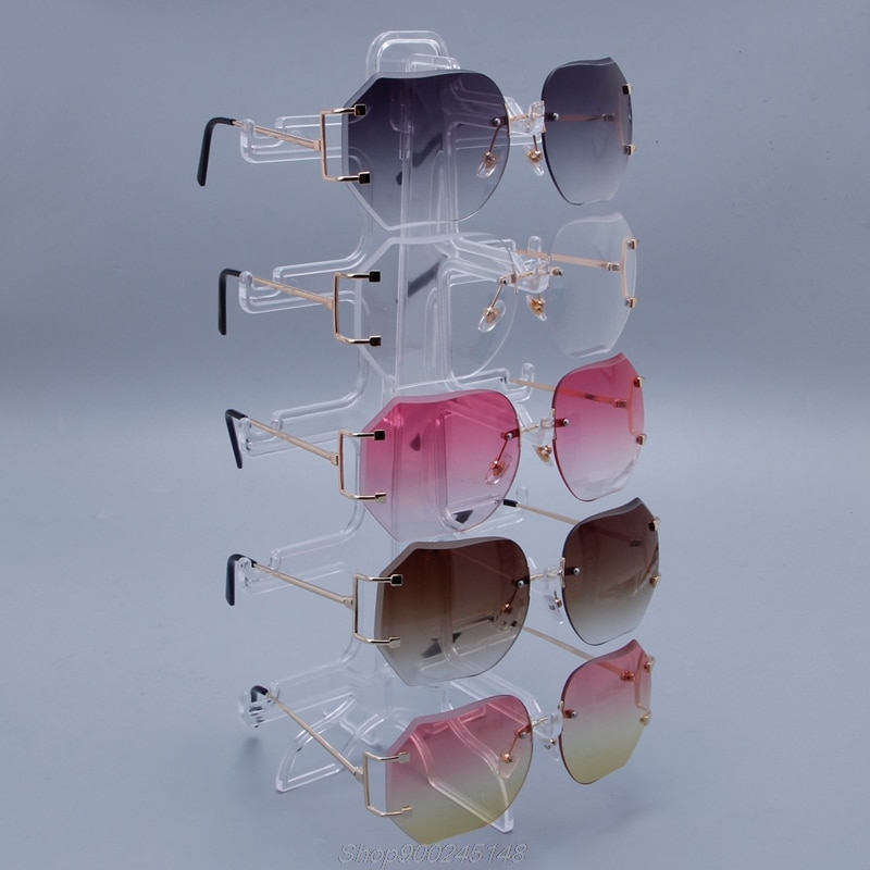 5 Layers Glasses Eyeglasses Sunglasses Show Stand Holder Frame Display Rack Hanger Holder Jy18 20